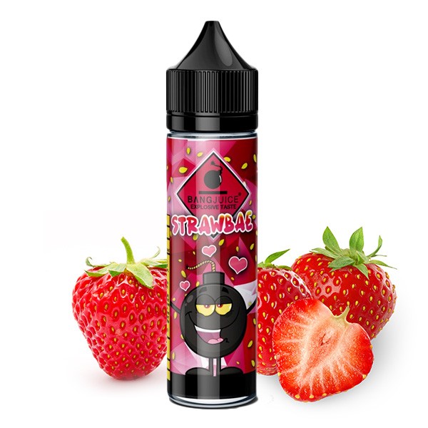 Strawbae - Bang Juice - 15ml Aroma in 60ml Flasche
