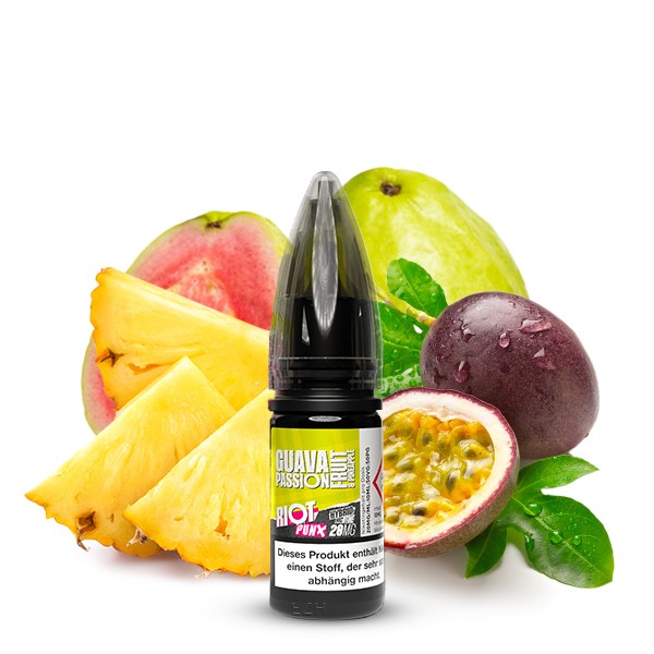 Guava, Passionfruit & Pineapple - Riot Squad PUNX - Hybrid Nic Salt - 10ml