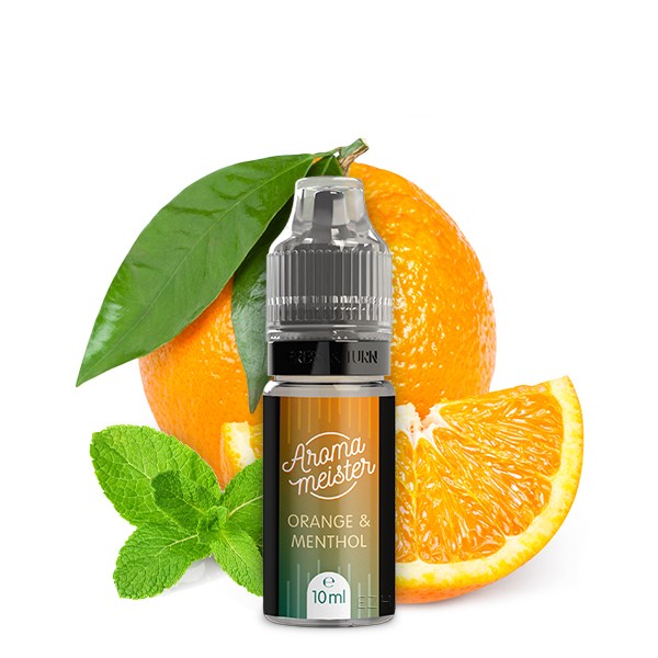 Orange & Menthol Aroma von Aromameister - 10 ml