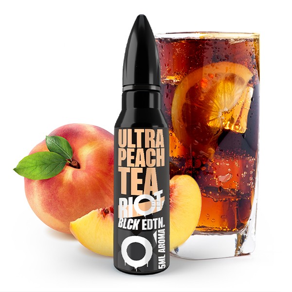 Ultra Peach Tea - Riot Squad - BLCK Edition - 5ml Aroma