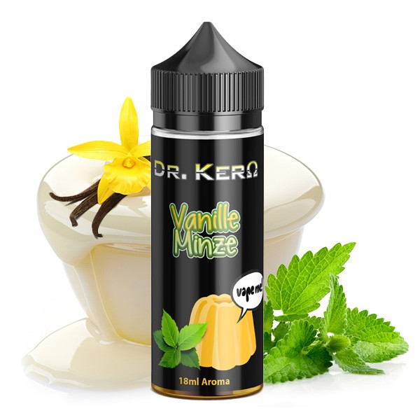 Vanille Minze - Dr. Kero - 18ml Aroma in 120ml Flasche