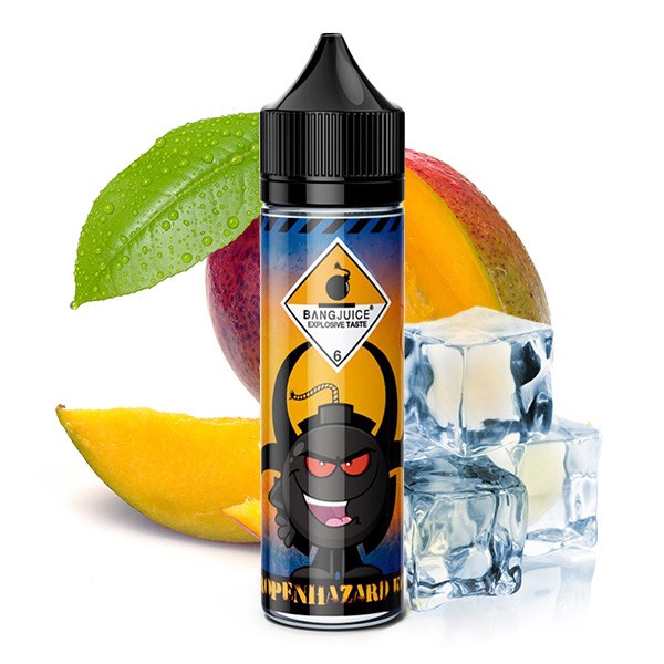 Tropenhazard Wild Mango Kool - Bang Juice - 20ml Aroma in 60ml Flasche