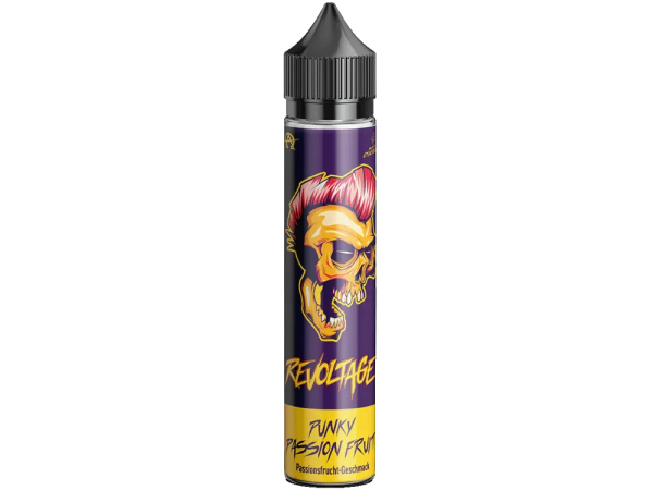Punky Passion Fruit - Revoltage - 15ml Aroma in 75ml Flasche