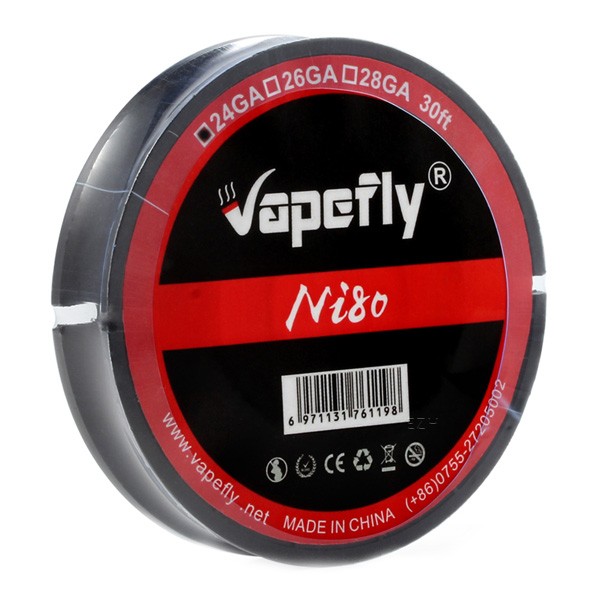 Vapefly Wickeldraht Ni80 auf Spule - 30ft