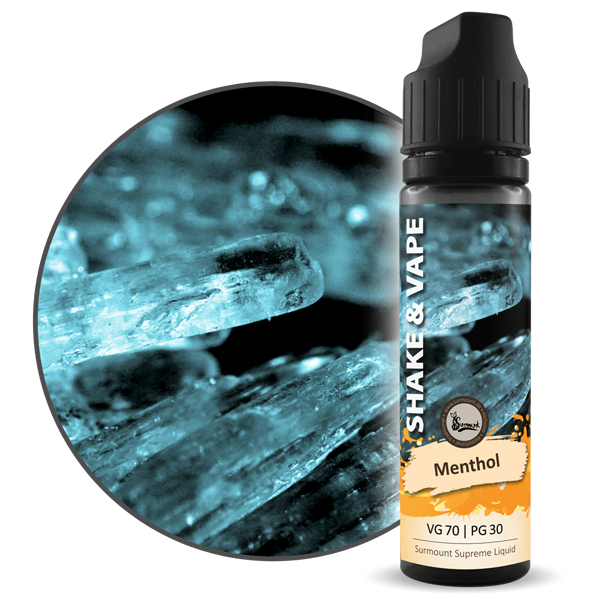 Menthol - Surmount - Shake and Vape Liquid - 40 ml in 60ml Flasche