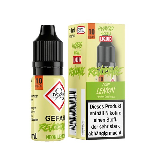 Neon Lemon - Revoltage - Hybrid Nic Salt - 10ml