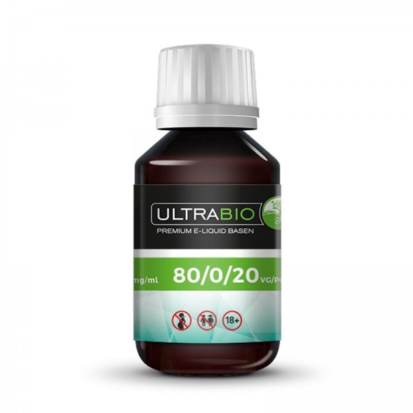 Base VG/PG/H2O 80/0/20 - Ultrabio (Varianten)