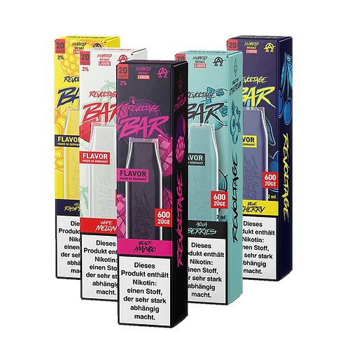 Revoltage Bar - 20 mg Hybrid-Nikotin - Einweg E-Zigarette