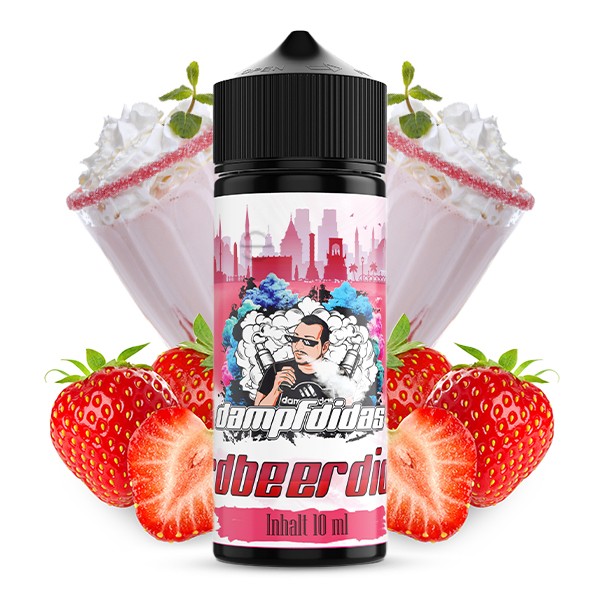 Erdbeerdidas - DAMPFDIDAS - 10ml Aroma in 120ml Flasche