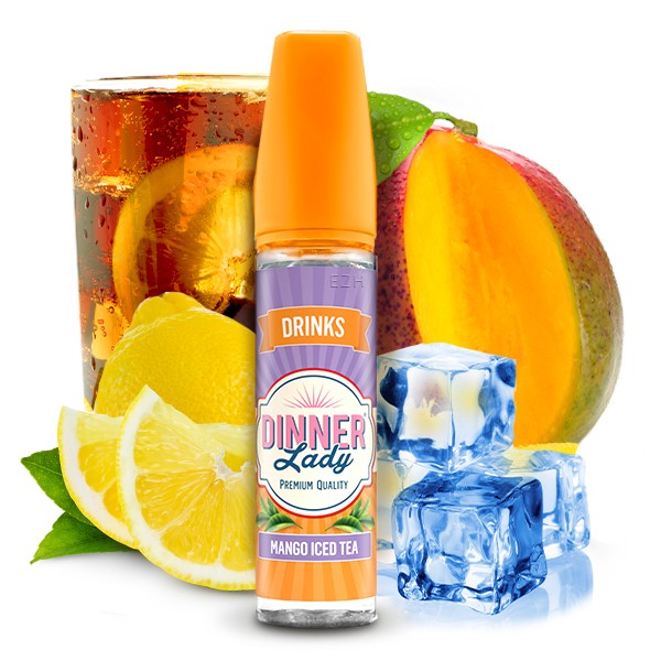 Mango Iced Tea - Dinner Lady - Longfill Aroma - 20ml Aroma in 60ml Flasche