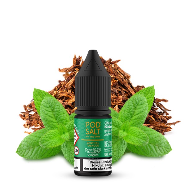 POD SALT ORIGIN - Menthol Tobacco - Nikotinsalz Liquid - 10ml