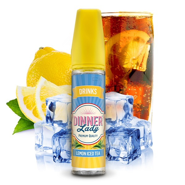Lemon Iced Tea - Dinner Lady - Longfill Aroma - 20ml Aroma in 60ml Flasche