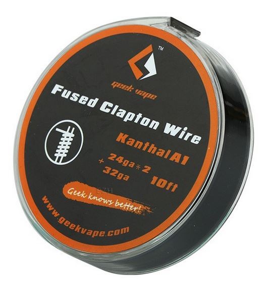 Geekvape Wickeldraht Kanthal A1 Fused Clapton auf Spule - 10ft