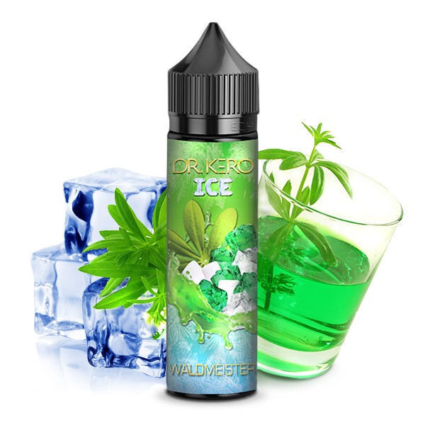 Waldmeister - Dr. Kero Ice - 10ml Aroma in 60ml Flasche