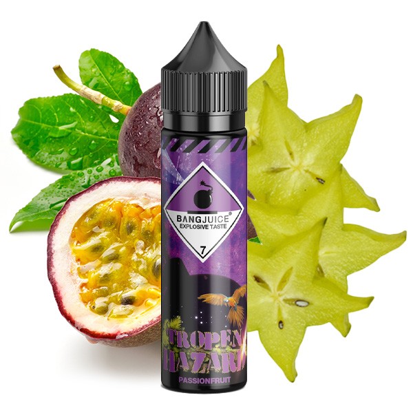 Tropenhazard Passionfruit - Bang Juice - 15ml Aroma in 60ml Flasche
