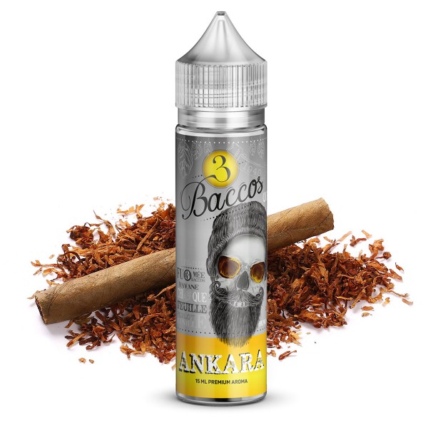 Ankara - 3 Baccos by PGVG - 15ml Aroma in 60ml Flasche