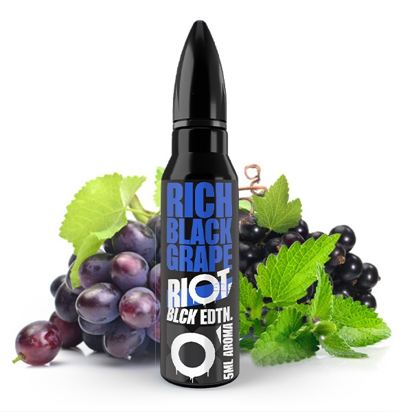 Rich Black Grape - Riot Squad - BLCK Edition - 5ml Aroma