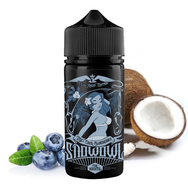 Ms. Coco Blueberry - Snowowl - Fly High Edition - 25ml Aroma in 100ml Flasche