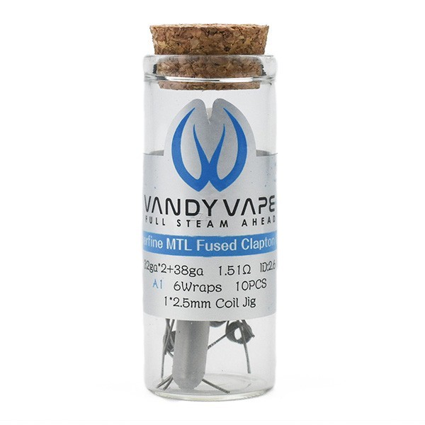 Vandy Vape Prebuilt A1 Superfine MTL Fused Clapton Coil 1,51 Ohm - P11