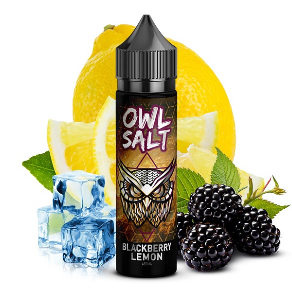 Blackberry Lemon - Overdosed - OWL Salt - 10ml Aroma in 60ml Flasche