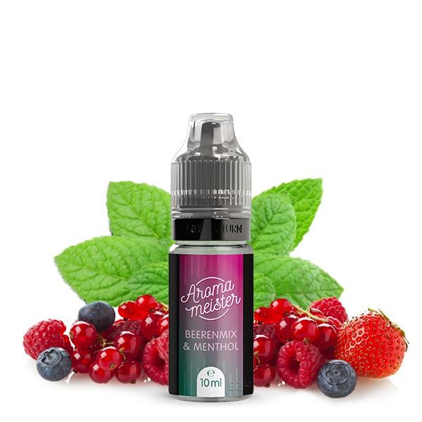 Beerenmix & Menthol Aroma von Aromameister - 10 ml