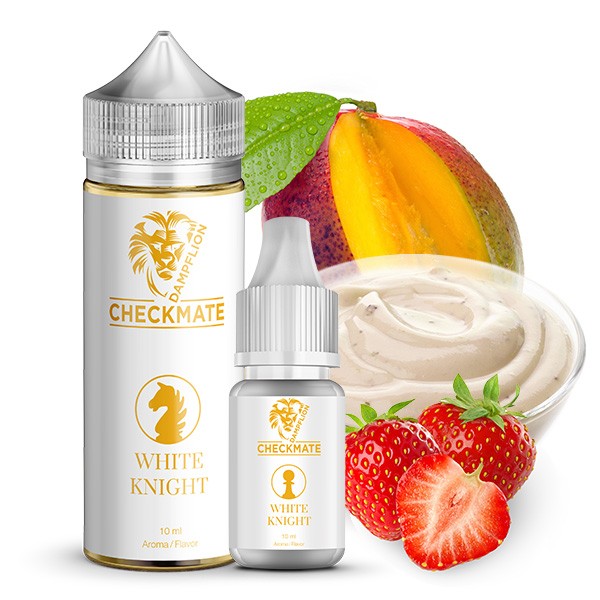 White Knight - Checkmate von Dampflion - 10ml Aroma in 120ml Leerflasche