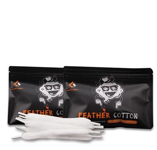 Feather Cotton Stripes Wattesticks von Geekvape