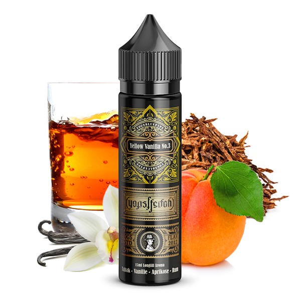 Yellow Vanilla No. 3 - Yogs Pfeifen - 15ml Aroma in 60ml Flasche