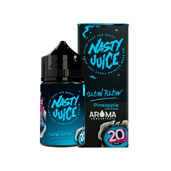 Slow Blow - Nasty Juice - 20ml Aroma in 60ml Flasche