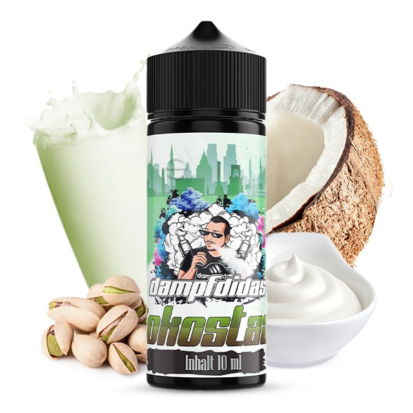 Kokostazie - DAMPFDIDAS - 10ml Aroma in 120ml Flasche