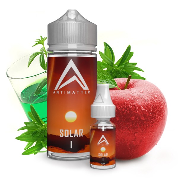 Solar I - Antimatter - 10ml Aroma in 120ml Leerflasche