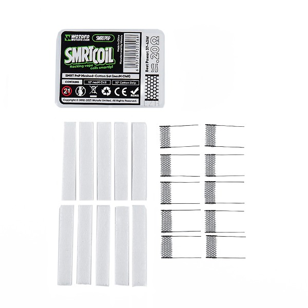 SMRT PnP Meshed Cotton Set - nexM Chill von Wotofo