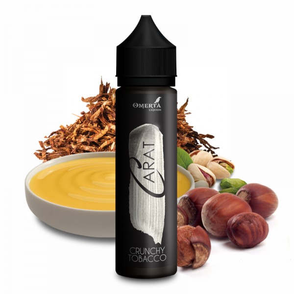 Crunchy Tobacco - Carat Serie - Omerta Liquids - 20ml Aroma in 60ml Flasche