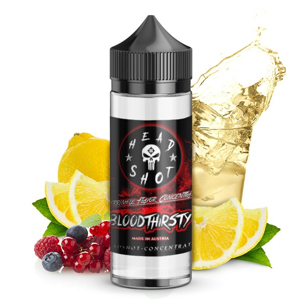 Bloodthirsty - Headshot - 24ml Aroma in 120ml Flasche