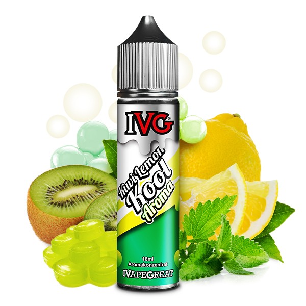 IVG - Kiwi Lemon Kool - 18ml in 60ml Flasche