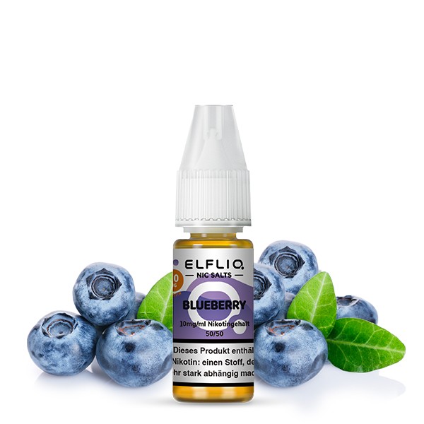 ELFLIQ Blueberry von Elfbar - Nikotinsalzliquid - 10ml