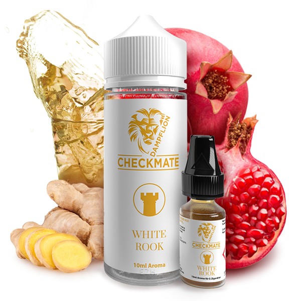 White Rook - Checkmate von Dampflion - 10ml Aroma in 120ml Leerflasche