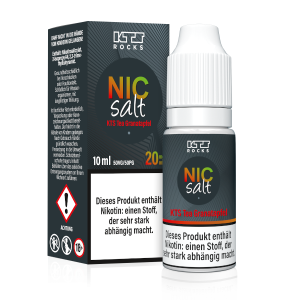 Granatapfel Tea - KTS - Nic Salt Nikotinsalz Liquid - 10ml - 20mg