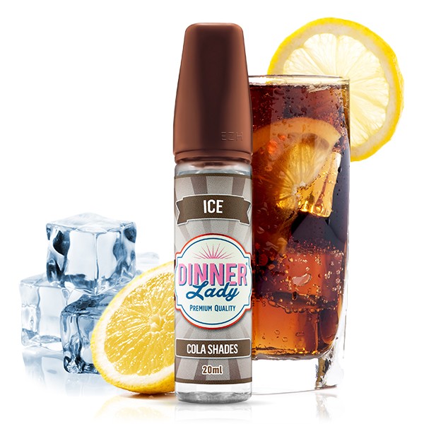 Cola Shades Ice - Dinner Lady - 20ml Aroma in 60ml Flasche