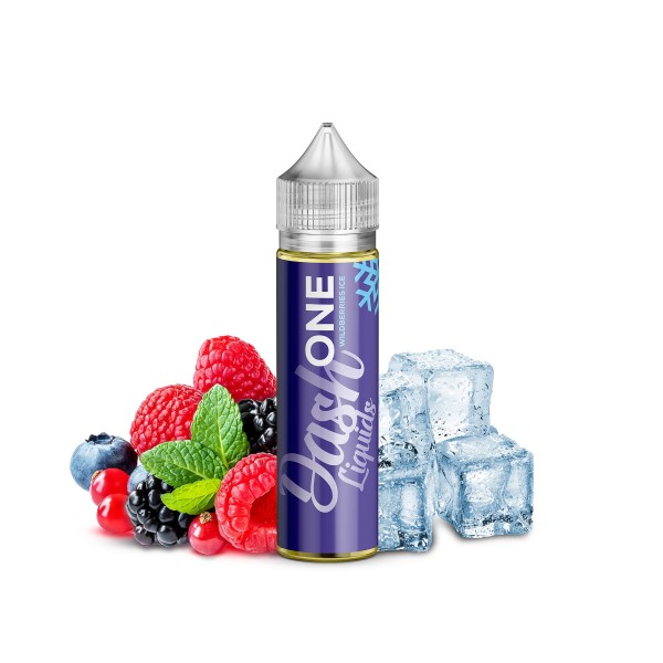 ONE Wildberries Ice - Dash Liquids - 15ml Aroma in 60ml Flasche