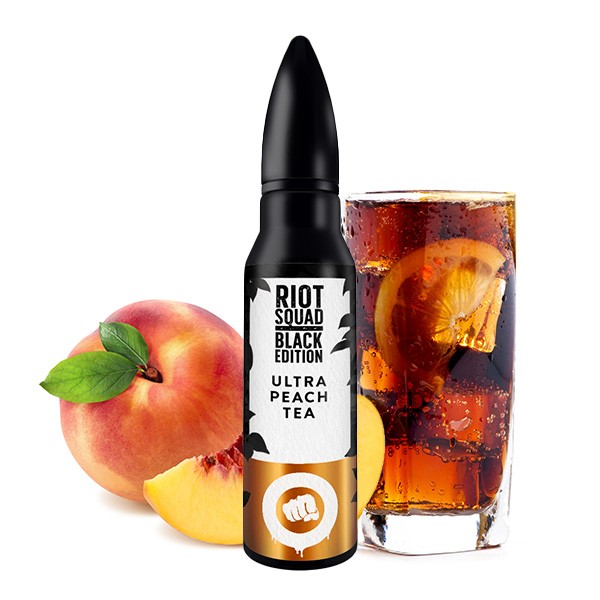 Ultra Peach Tea - Riot Squad - Black Edition - 15ml Aroma