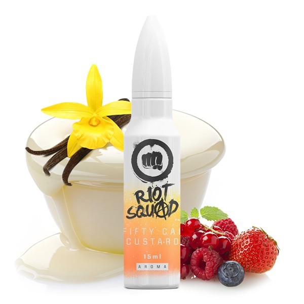 Fifty Cal Custard - Riot Squad Shots - 15ml Aroma Longfill