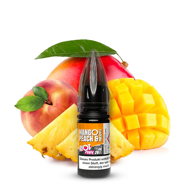 Mango, Peach & Pineapple - Riot Squad PUNX - Hybrid Nic Salt - 10ml