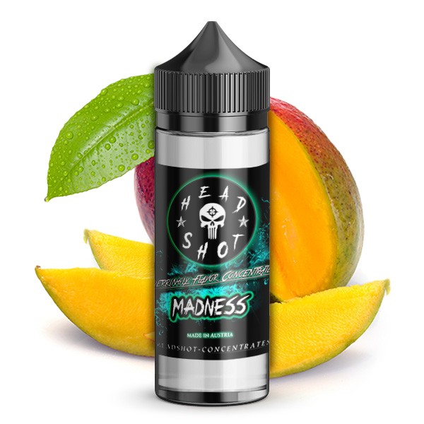 Madness - Headshot - 19,2ml Aroma in 120ml Flasche