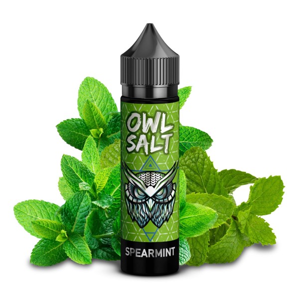 Spearmint - Overdosed - OWL Salt - 10ml Aroma in 60ml Flasche