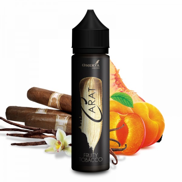 Fruity Tobacco - Carat Serie - Omerta Liquids - 20ml Aroma in 60ml Flasche