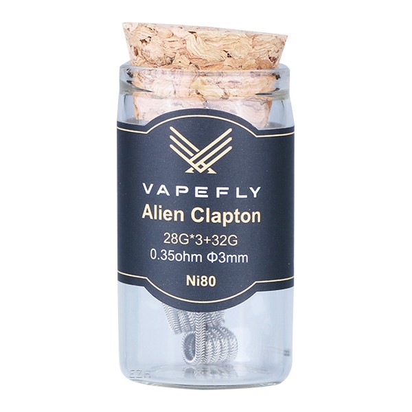 Vapefly Prebuilt Ni80 Alien Clapton Coil 0,35 Ohm - KS318