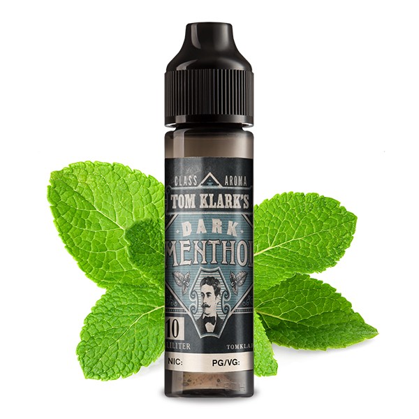 Dark Menthol - Tom Klark - 10ml Aroma in 60ml Flasche