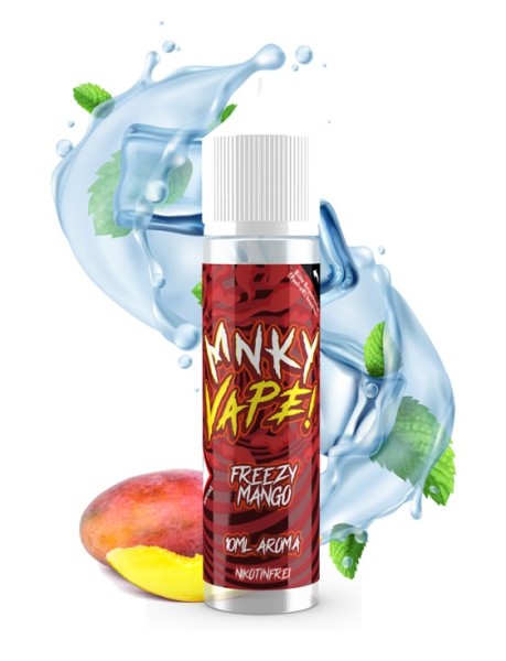 Freezy Mango - MNKY Vape - 10 ml Aroma in 60 ml Flasche