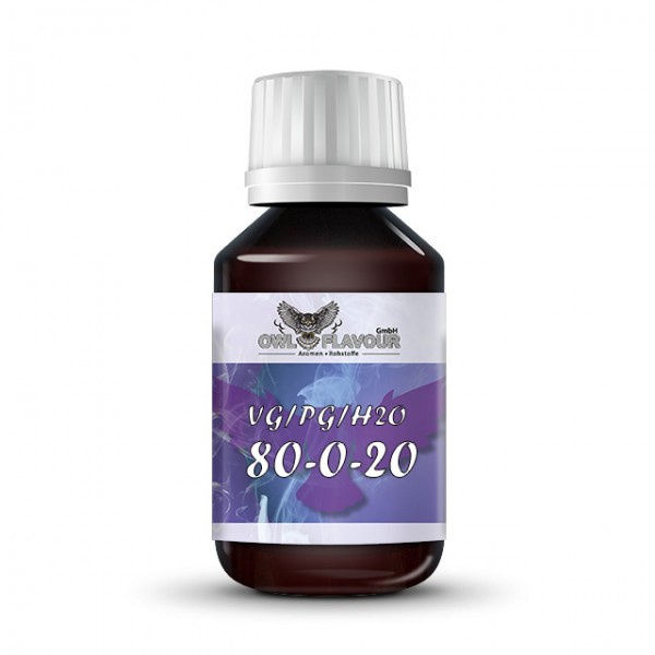 Base VG/PG/H2O 80/0/20 - OWL - 250ml - 0mg